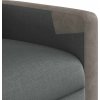 Zvedací masážní polohovací křeslo textil [3324095] (Barva Světle šedá)