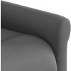 Zvedací masážní polohovací křeslo textil [3303325] (Barva Tmavě šedá)