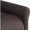Zvedací masážní polohovací křeslo textil [3303325] (Barva Tmavě šedá)