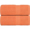 Ručníky pro hosty 2 ks 30x50 cm 360 g/m² 100% bavlna [137043] (Barva Růžová)