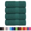 Ručníky pro hosty 4 ks 30x50 cm 360 g/m² 100% bavlna [137020] (Barva Jablkově zelená)
