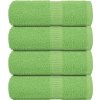 Ručníky pro hosty 4 ks 30x50 cm 360 g/m² 100% bavlna [137020] (Barva Jablkově zelená)