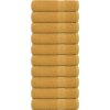 Koupelových osušek 10 ks 100x150 cm 360 g/m² 100% bavlna [137006] (Barva Krémová)