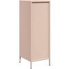 Skříň 39 x 35 x 103,5 cm ocel [851401] (Barva Růžová)