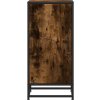 Příborník 35,5 x 35 x 76 cm kompozitní dřevo a kov [848941] (Barva Kouřový dub)
