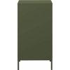 Příborník 35 x 39 x 73,5 cm ocel válcovaná za studena [851398] (Barva Zelená)