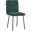 Jídelní židle 6 ks samet [3315682] (Barva Světle zelená)