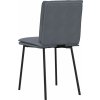 Jídelní židle 6 ks samet [3315615] (Barva Tmavě šedá)
