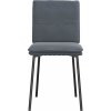 Jídelní židle 6 ks samet [3315615] (Barva Tmavě šedá)