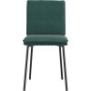 Jídelní židle 4 ks samet [3315350] (Barva Černá)