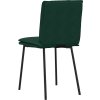 Jídelní židle 4 ks samet [3315350] (Barva Černá)