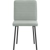 jídelní židle 2 ks samet [4101133] (Barva Světle šedá)