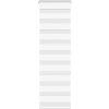 Zebra roleta šířka látky 40,9 cm polyester [4014744] (Barva Bílá)