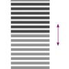 Zebra roleta 135x230 cm šířka látky 130,9 cm polyester [4014814] (Barva Bílá)