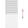 Zebra roleta 105x200cm šířka látky 100,9cm polyester [4014782] (Barva Bílá)