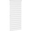 Zebra roleta šířka látky 100,9 cm polyester [4014782] (Barva Bílá)