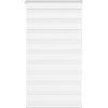 Zebra roleta šířka látky 85,9 cm polyester [4014753] (Barva Bílá)