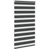 Zebra roleta 70x150 cm šířka látky 65,9 cm polyester [4014229] (Barva Černá)
