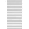 Zebra roleta šířka látky 75,9 cm polyester [4014413] (Barva Světle šedá)
