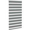 Zebra roleta šířka látky 75,9 cm polyester [4014413] (Barva Světle šedá)