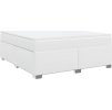 Box spring postel s matrací 180 x 200 cm umělá kůže [3285221] (Barva Černá)