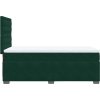 Box spring postel s matrací 90 x 190 cm samet [3293101] (Barva Tmavě zelená)