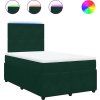 Box spring postel s matrací 120 x 190 cm samet [3294581] (Barva Tmavě šedá)