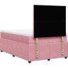 Box spring postel s matrací 120 x 190 cm samet [3294581] (Barva Tmavě šedá)