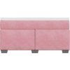 Box spring postel s matrací 140 x 190 cm samet [3285282] (Barva Tmavě šedá)
