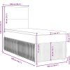 Box spring postel s matrací 100 x 200 cm samet [3294559] (Barva Tmavě zelená)