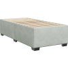 Box spring postel s matrací 80 x 200 cm samet [3293069] (Barva Tmavě šedá)