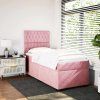 Box spring postel s matrací 80 x 200 cm samet [3293069] (Barva Tmavě šedá)