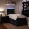 Box spring postel s matrací 80 x 200 cm samet [3293069] (Barva Tmavě šedá)