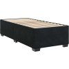 Box spring postel s matrací 80 x 200 cm samet [3293069] (Barva Tmavě šedá)