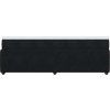 Box spring postel s matrací 80 x 200 cm samet [3285604] (Barva Černá)
