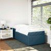 Box spring postel s matrací 80 x 200 cm samet [3285604] (Barva Černá)