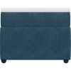 Box spring postel s matrací 80 x 200 cm samet [3285604] (Barva Černá)