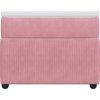 Box spring postel s matrací 80 x 200 cm samet [3285604] (Barva Černá)