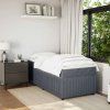 Box spring postel s matrací 80 x 200 cm samet [3285604] (Barva Černá)