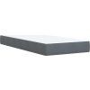 Box spring postel s matrací 80 x 200 cm samet [3285604] (Barva Černá)