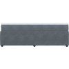 Box spring postel s matrací 80 x 200 cm samet [3285604] (Barva Černá)