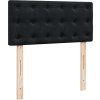 Box spring postel s matrací 80 x 200 cm samet [3287606] (Barva Modrá)