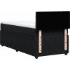 Box spring postel s matrací 80 x 200 cm samet [3287606] (Barva Modrá)