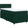 Box spring postel s matrací 80 x 200 cm samet [3287606] (Barva Modrá)