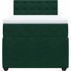 Box spring postel s matrací 80 x 200 cm samet [3287606] (Barva Modrá)