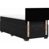 Box spring postel s matrací tmavě 80 x 200 cm samet [3286158] (Barva Černá)