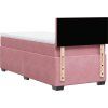 Box spring postel s matrací tmavě 80 x 200 cm samet [3286158] (Barva Černá)