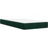 Box spring postel s matrací tmavě 80 x 200 cm samet [3286170] (Barva Černá)