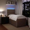Box spring postel s matrací 80 x 200 cm samet [3294498] (Barva Černá)