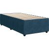 Box spring postel s matrací 80 x 200 cm samet [3294498] (Barva Černá)